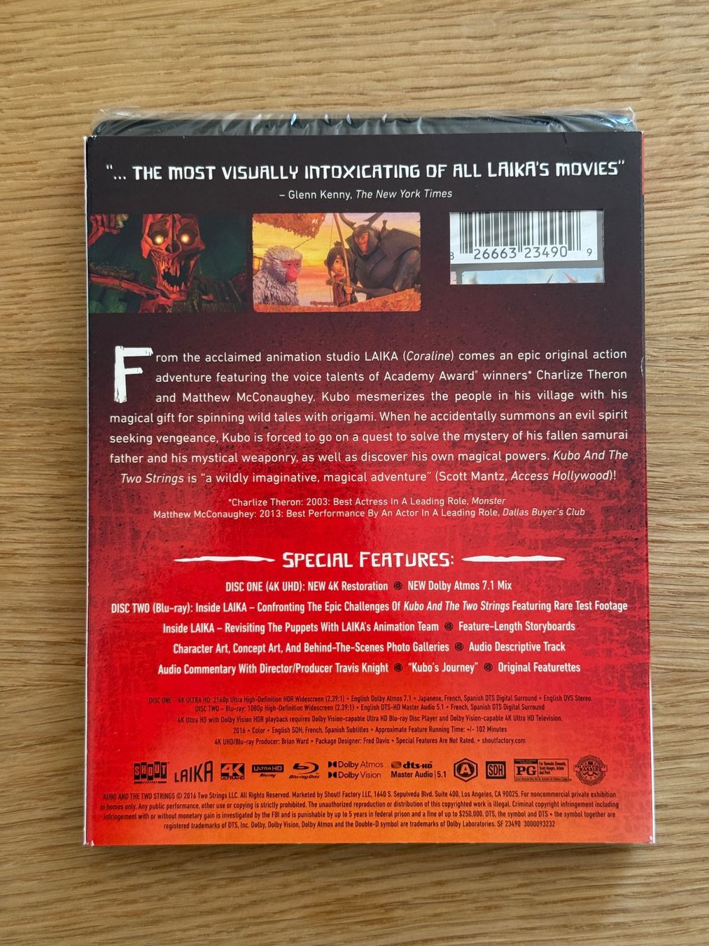 Tutti i DVDs: Kubo and the Two Strings 4k Bluray – Nuovo e nell'imballaggio originale da Wallisellen venduto da Art_Vendorlay 1