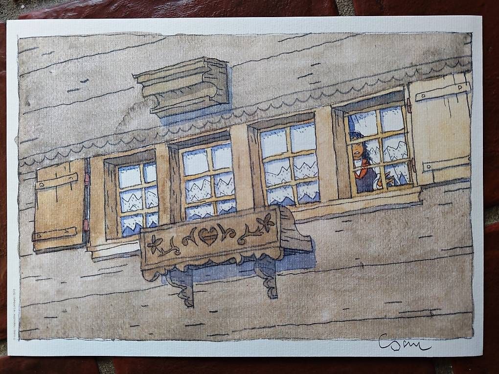 COSEY A LA RECHERCHE DE PETER PAN : CHALET Ex libris (Neuf (Voir