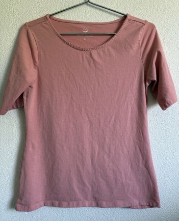 T-Shirt Baumwolle altrosa Grösse M guter Zustand