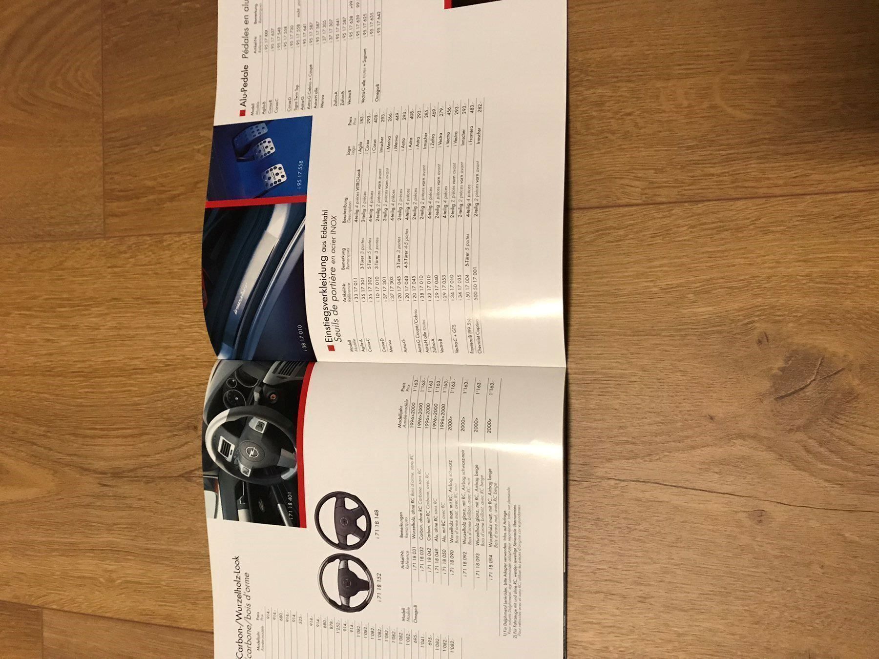 Opel Documenti: Irmscher Opel 2008 Prospekt – Nuovo (secondo la descrizione) da Freienstein venduto da Golfbueb 6