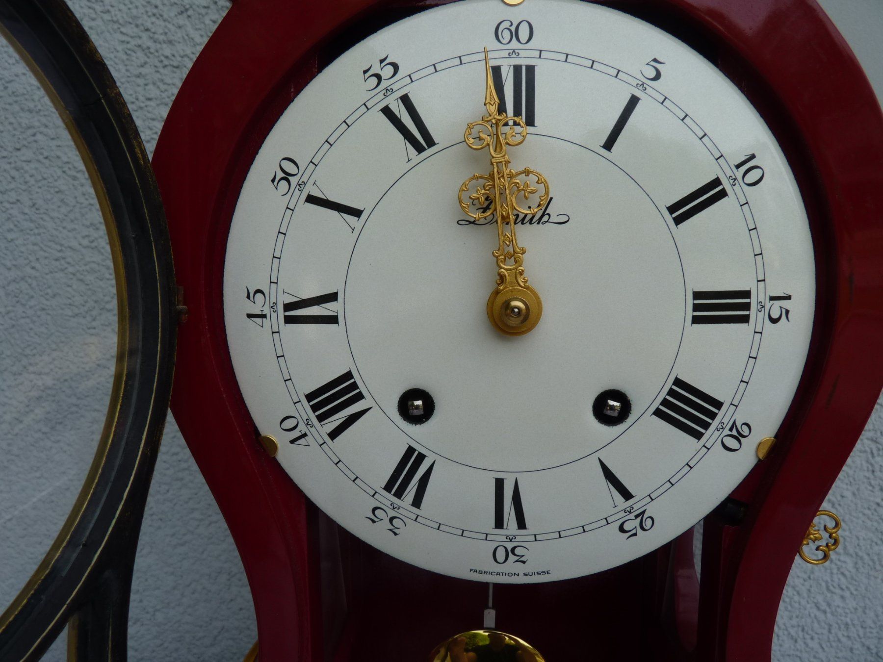 Zenith Orologi da terra & Orologi da parete: Antike Schweizer Zenith Pendeluhr mit Sockel. – Usato da Küsnacht ZH venduto da zoliboli01 4