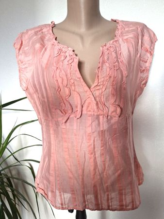 Blouse Romantique Massimo Dutti – 100% coton – Taille M