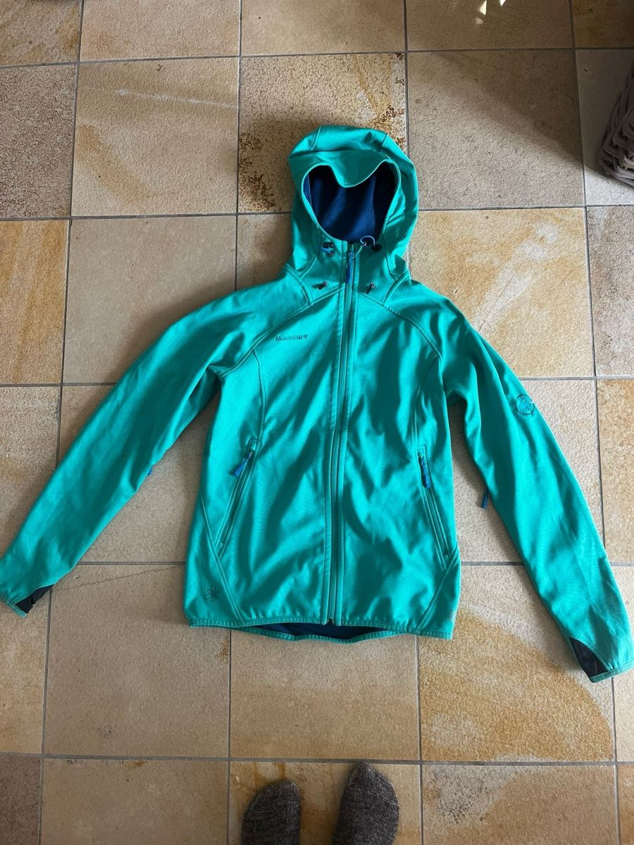 Mammut Giacche: Mammut Softshell Jacke türkis Grösse S – Usato da Zürich venduto da lisafiona