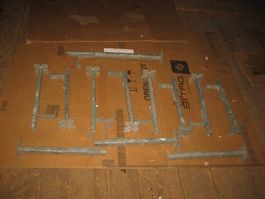 Haken aus Metall, Winkel für Bau 12 Stück
