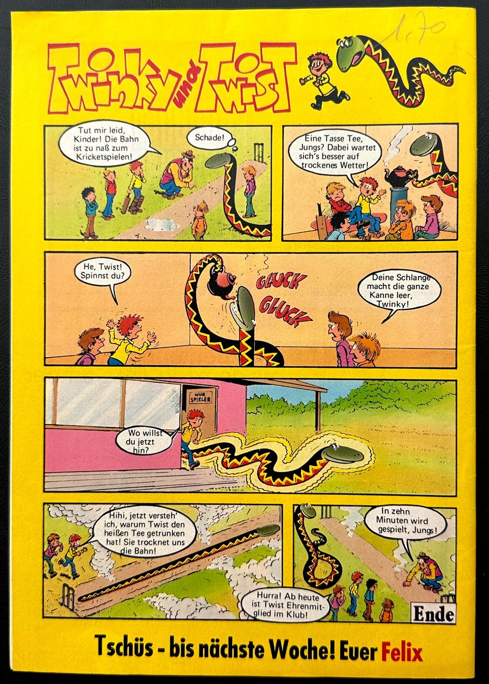 Fumetti: Felix Band Nr. 1002 – Usato da Seltisberg venduto da quadartswiss 1