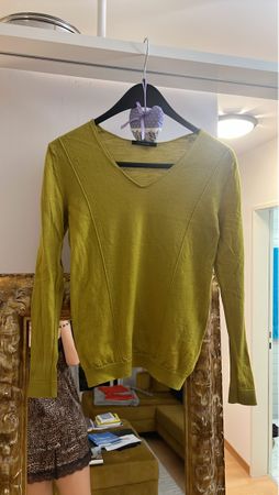 Camaieu Merino Pullover Damen Grösse M Olivgrün gebraucht