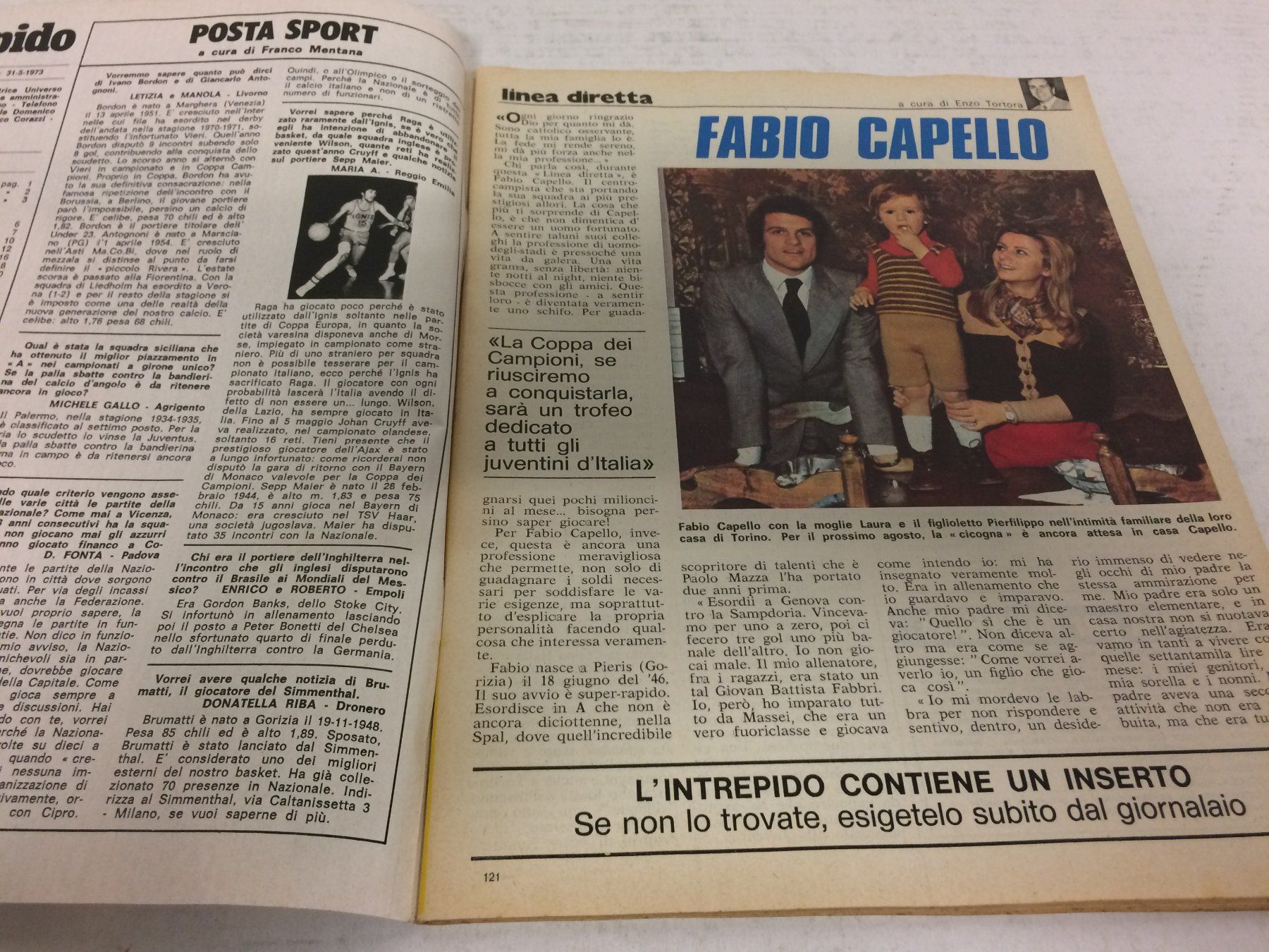 Zeitschriften & Magazine: INTREPIDO # 22 1973 FABIO CAPELLO MINI COOPER – Gebraucht aus Vezia von Aquarius_Age 1