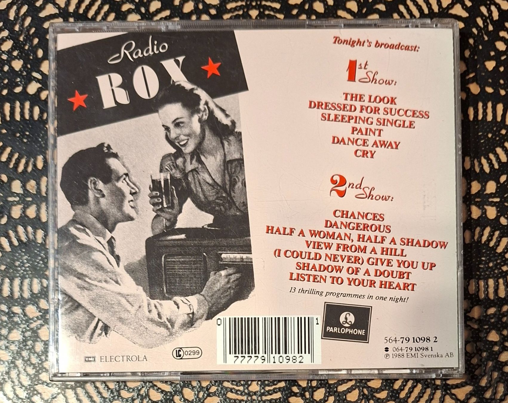 CD: Roxette - Look Sharp, SWE Pop Rock CD Album 1988 – Usato da Schönenberg TG venduto da Gregolino76 1