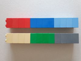 Lego Duplo (I59) 24 Bausteine 2x2 Noppen
