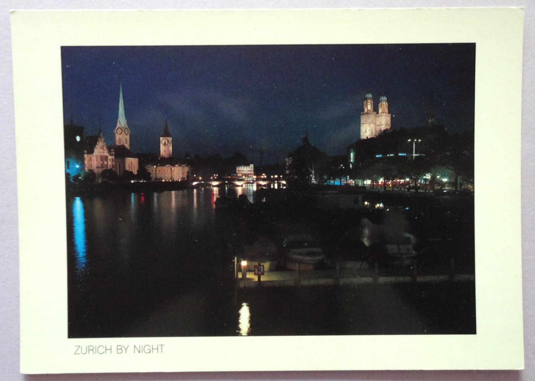 Cartes postales: Zürich bei Einnachten – D'occasion à Fétigny par Billy2miny