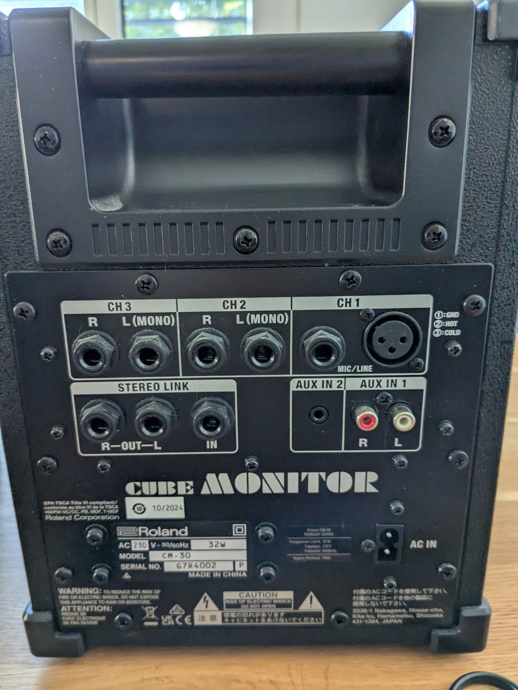 Roland Amplificatori: 2 × Roland CM-30 PA – Nuovo (secondo la descrizione) da Horgen venduto da pat_czw8 3