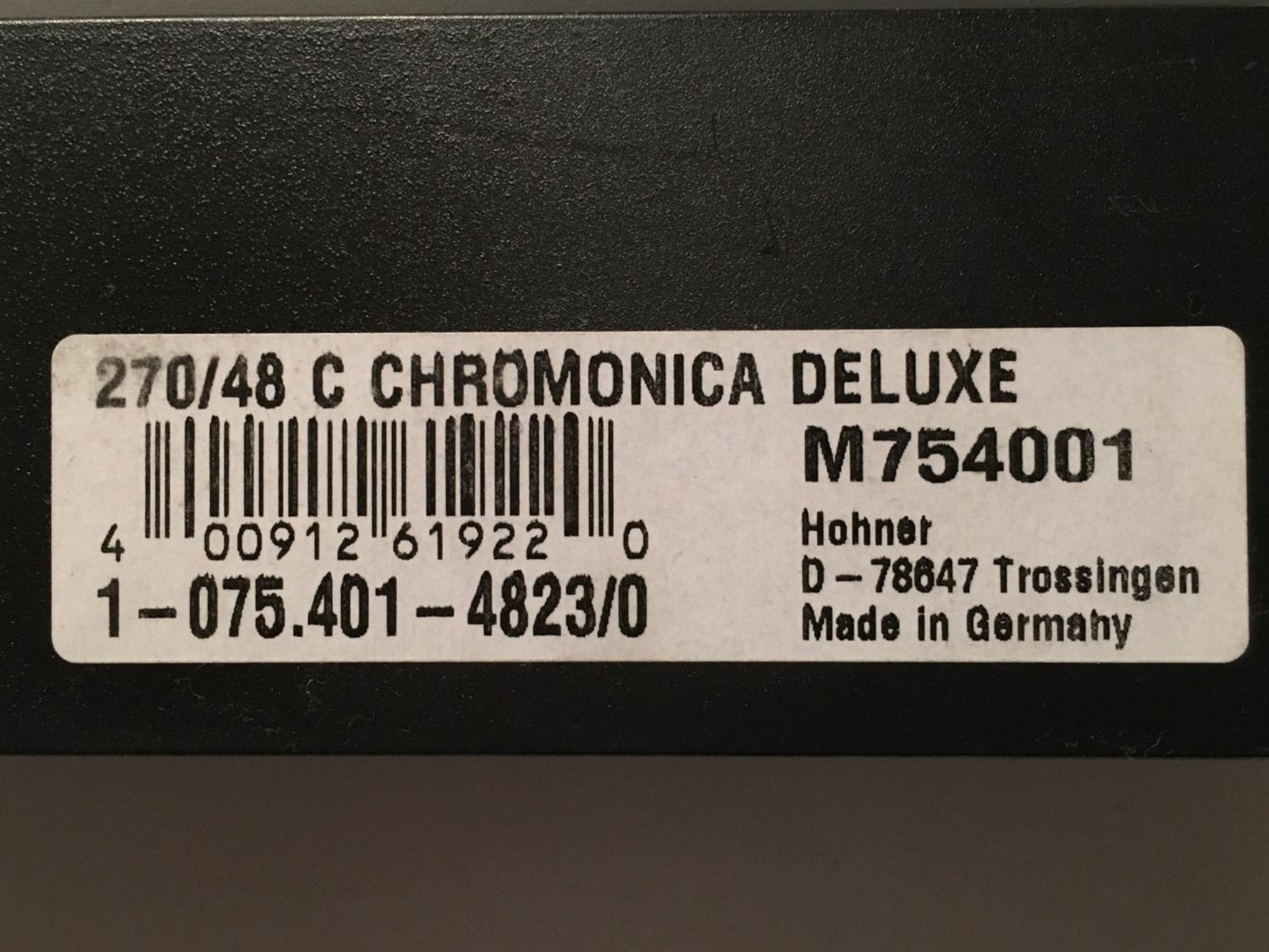 Hohner Musikinstrumente: Mundharmonika d.L. – Neu (gemäss Beschreibung) aus Rothenburg von Team11 3