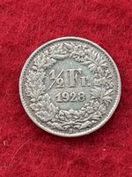 Monnaie Suisse 🇨🇭 1928 1/2 fr