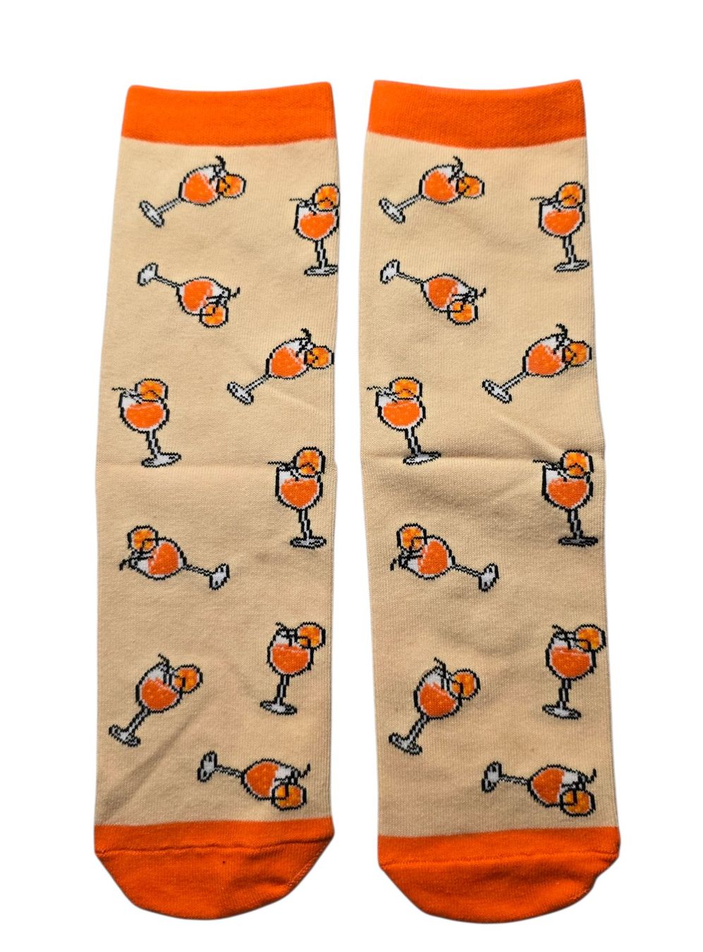 Calze: Socken Aperol Spritz / Drink/ Apero – Nuovo e nell'imballaggio originale da Zürich venduto da amysmith 1