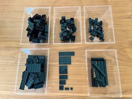 Lego schwarz über 230 Stk. verschiede Formen