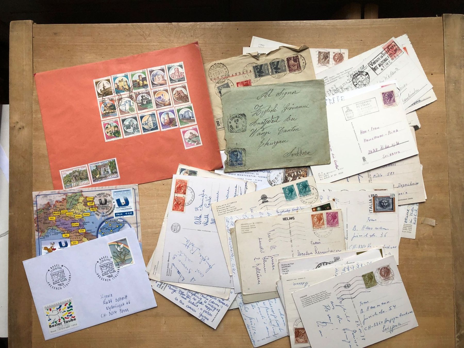 Tutti i francobolli: ITALIA collection/Sammlung – Usato da Neuchâtel venduto da Atahuallpa 2