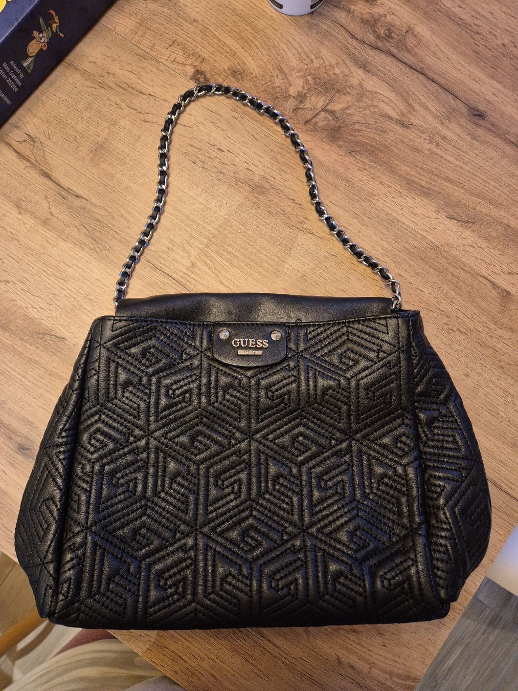 Guess Borse da donna: Sac à main Guess noir élégant – Usato da Courfaivre venduto da LRolle