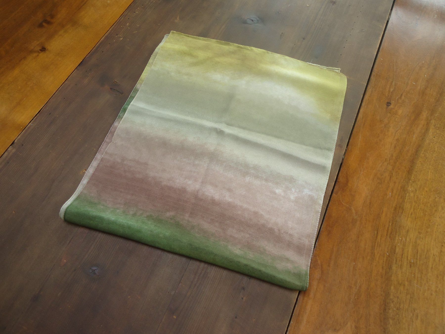 Foulards, Tücher & Schals: Echarpe - foulard léger - Tons de vert et marron – Gebraucht aus Vessy von mafabe 2