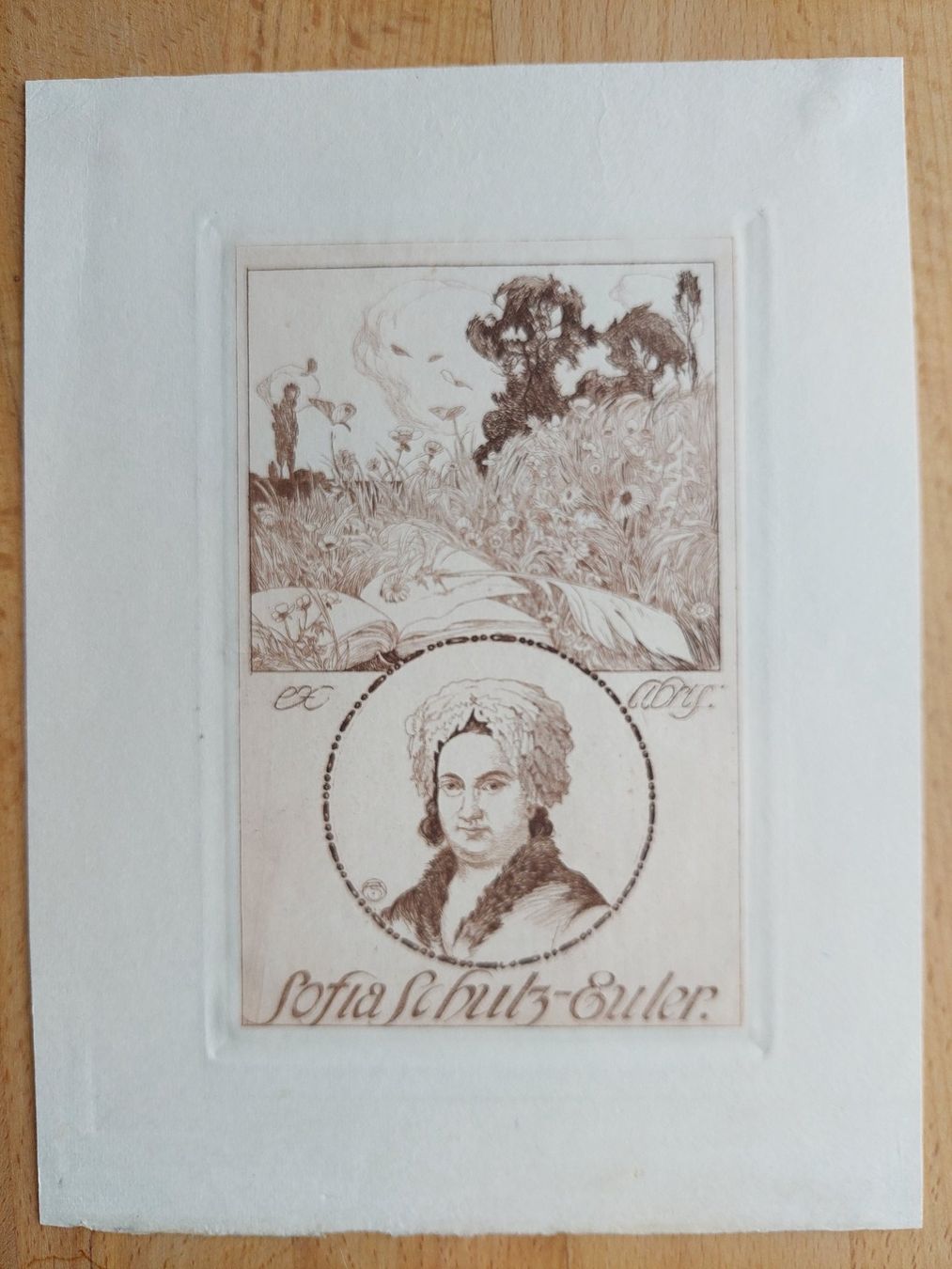 Dipinti: Exlibris Alfred Soder - Original Radierung – Usato da Obfelden venduto da Knauserig2026 1