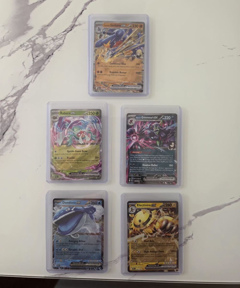 Pokémon Cartes à collectionner: Pokemon Karten Set 5 Stück GX V VMAX ENG – Neuf (Voir description) à Winterthur par Bursa.16
