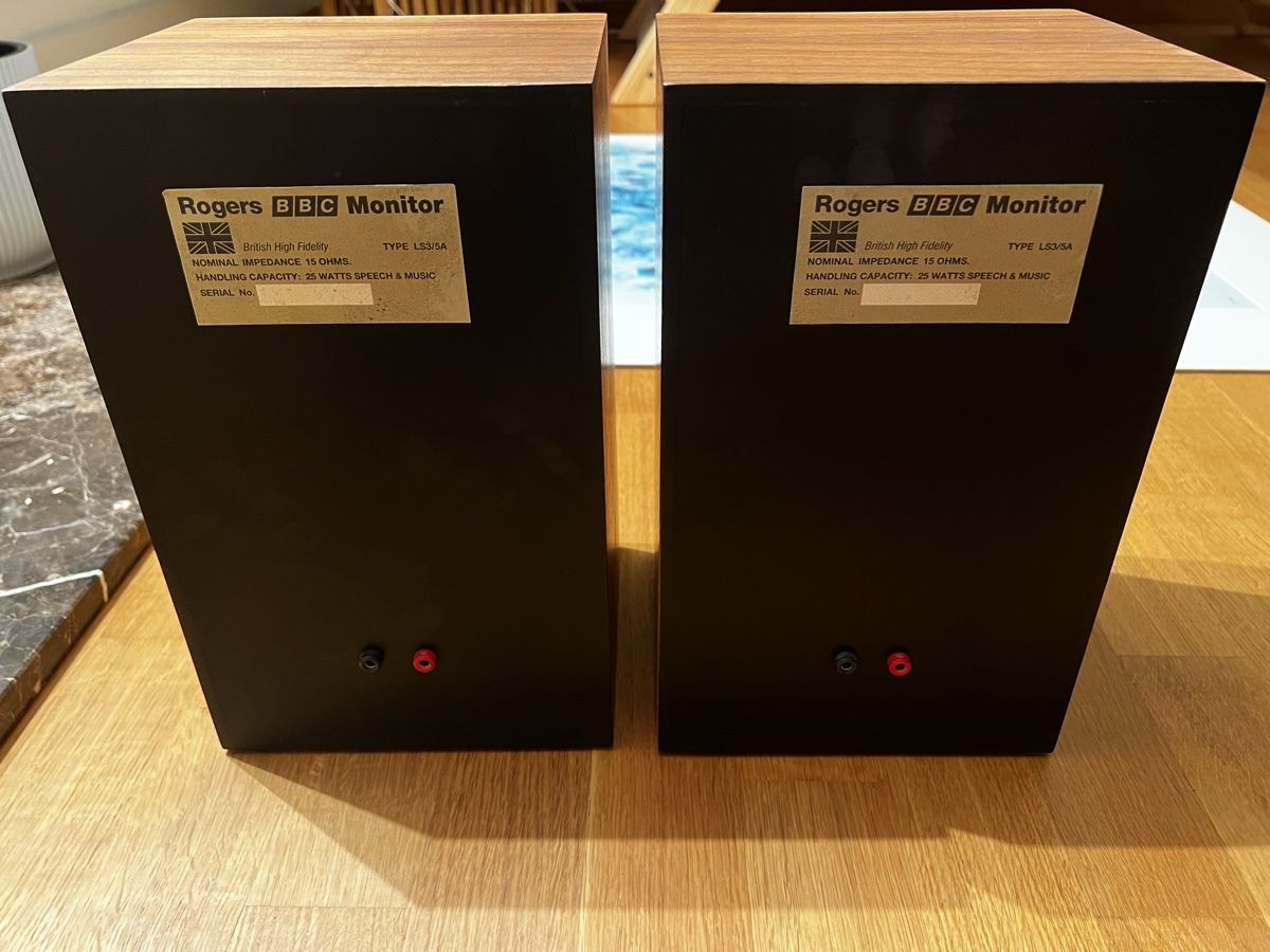 Lautsprecher: Rogers LS3/5A - 15Ohm - Paar – Gebraucht aus Luzern von Joeney 2