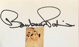 Barbara Parkins Autogramm signiert Karte m.Bild 8x13cm