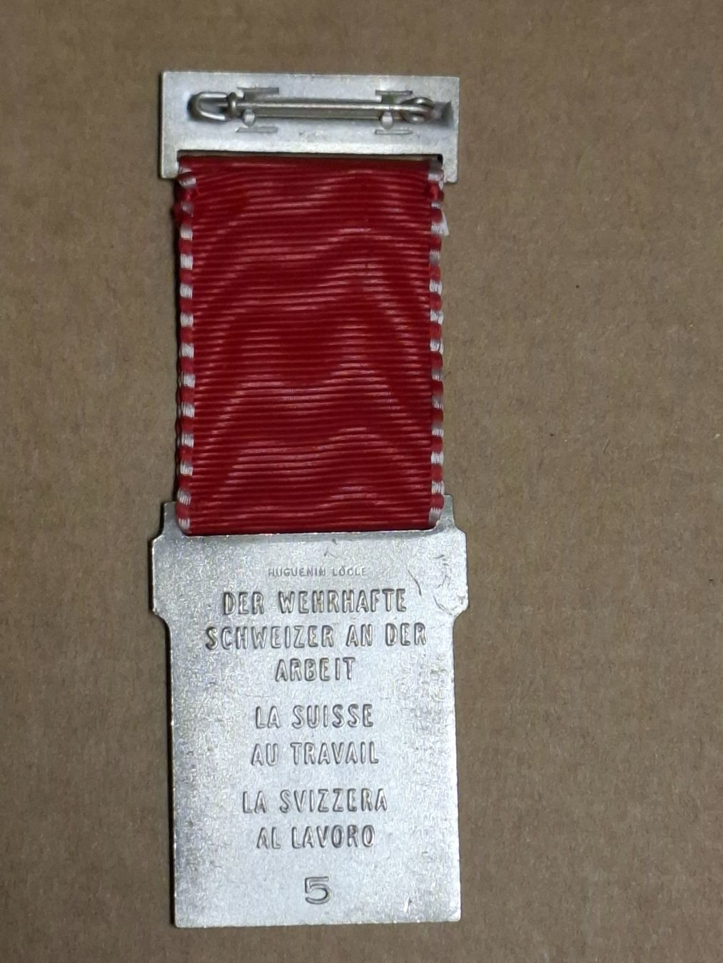 Medaglie: SSV - 1962 (D236) – Usato da Schwanden GL venduto da Suvorov 3