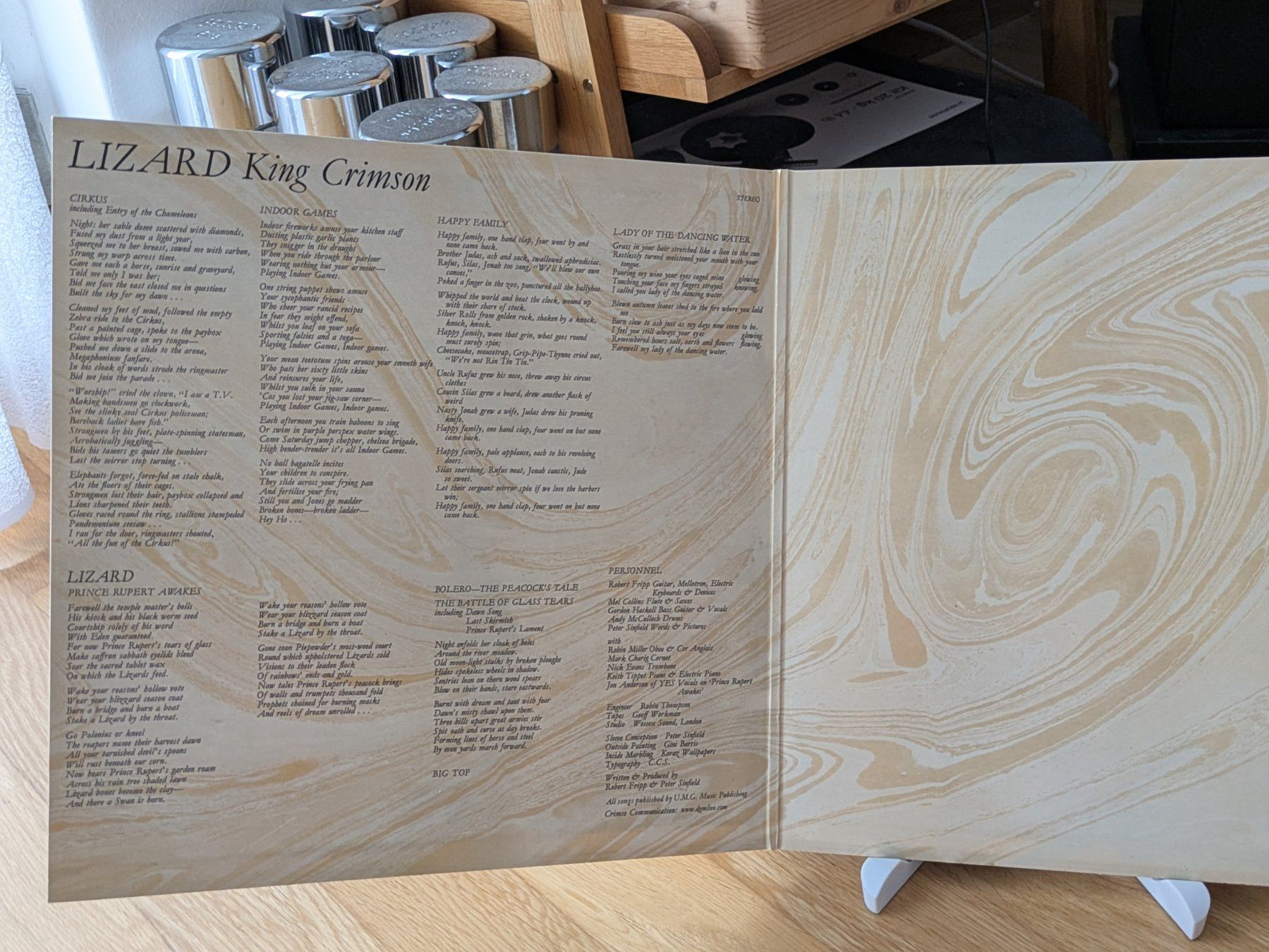Schallplatten: King Crimson - Lizard LP, Gatefold – Gebraucht aus Dübendorf von PanzerGeneral 2