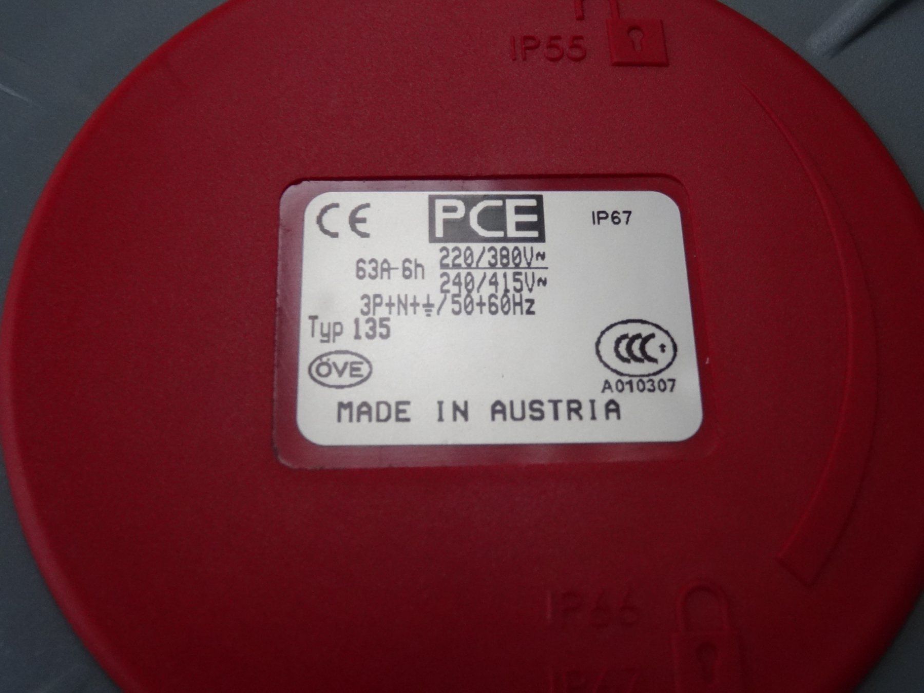 Spine: Steckdose CEE 63 ab Fr. 5.-- – Usato da Lupfig venduto da JUTA09 4