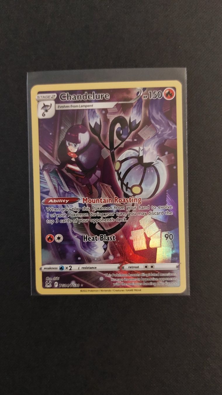 Pokémon Carte collezionabili: Chandelure Trainer gallery Lost Origin – Nuovo (secondo la descrizione) da Bellinzona venduto da Pagur