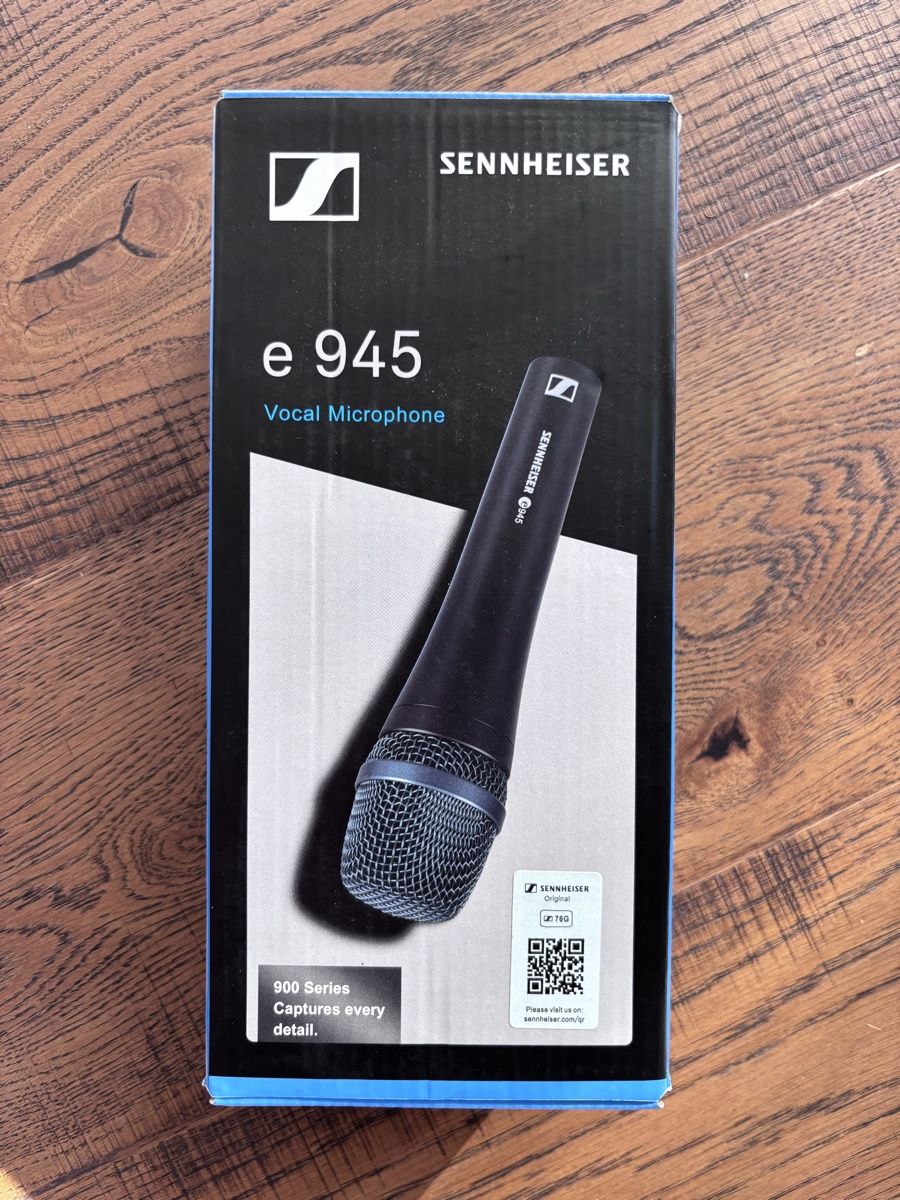 Sennheiser Mikrofone: Sennheiser E945 dynamisches Gesangs-Mikrofon – Neu und originalverpackt aus Luzern von gio_5prm 2