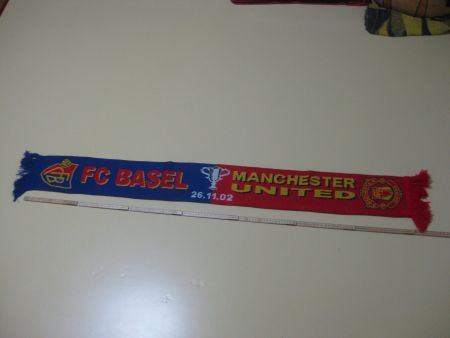 Fussball Champ. League FC BASEL vs MANU UNITED 2002/2003