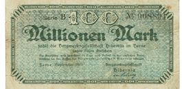 Herne 100 Mil.Mark Serie B 09.1923 SS+-SS++