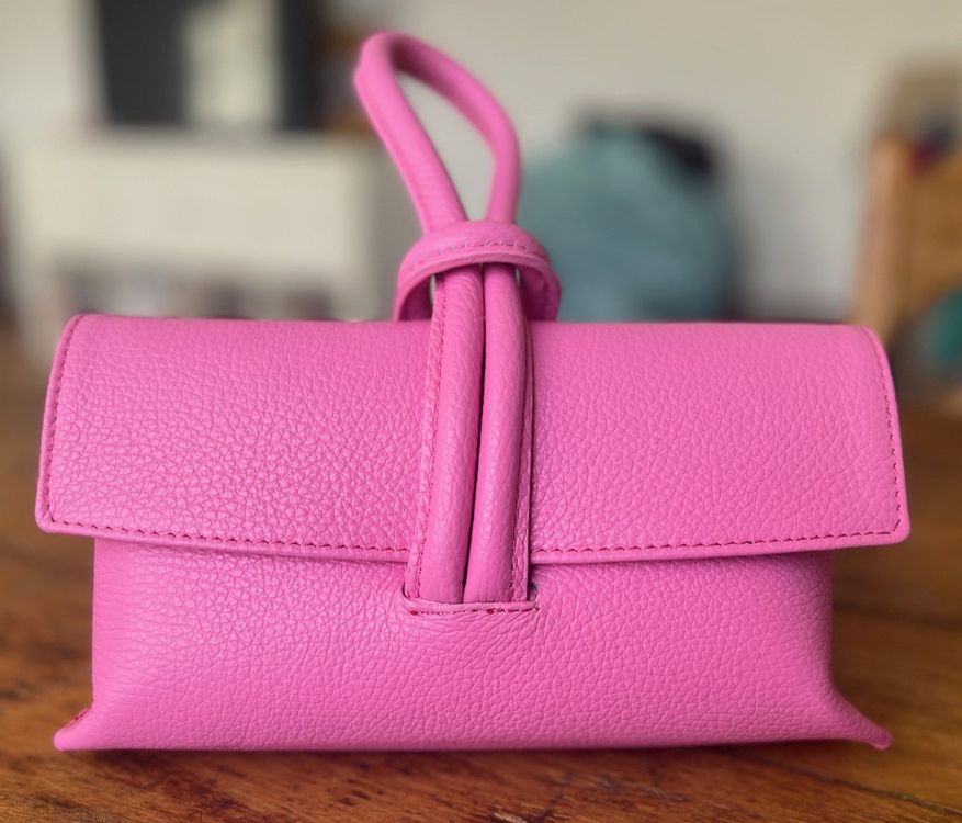 FURLA Sac à épaule bandoulière rose en cuir pour femme - Camelia Mini