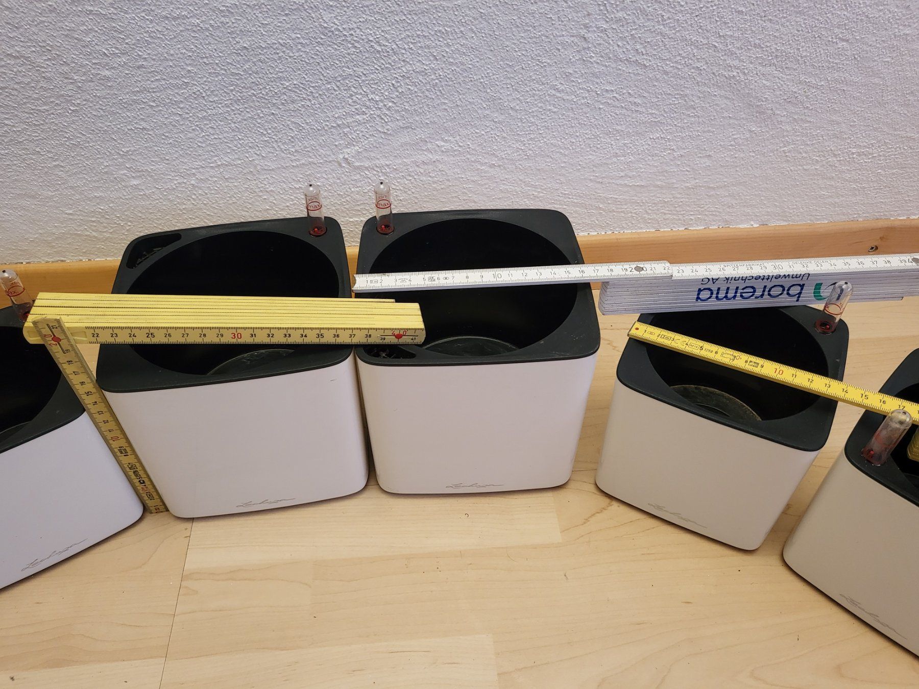 Lechuza Pots de fleurs: Lechuza Cubico Bewässerungssystem weiss – D'occasion à Pfäffikon ZH par telve 2