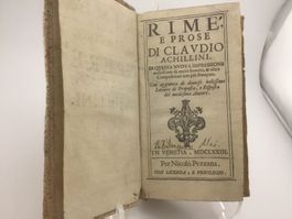 Rime e prose di Claudio Achillini 1673
