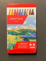 Caran d'Ache Fibralo Filzstift 10 Stück NEU