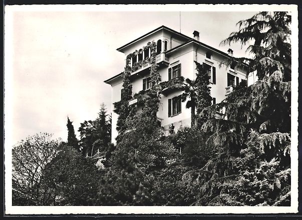 Ansichtskarten: AK Locarno, Pension India, 1952 – Gebraucht aus Berlin von bartko-reher