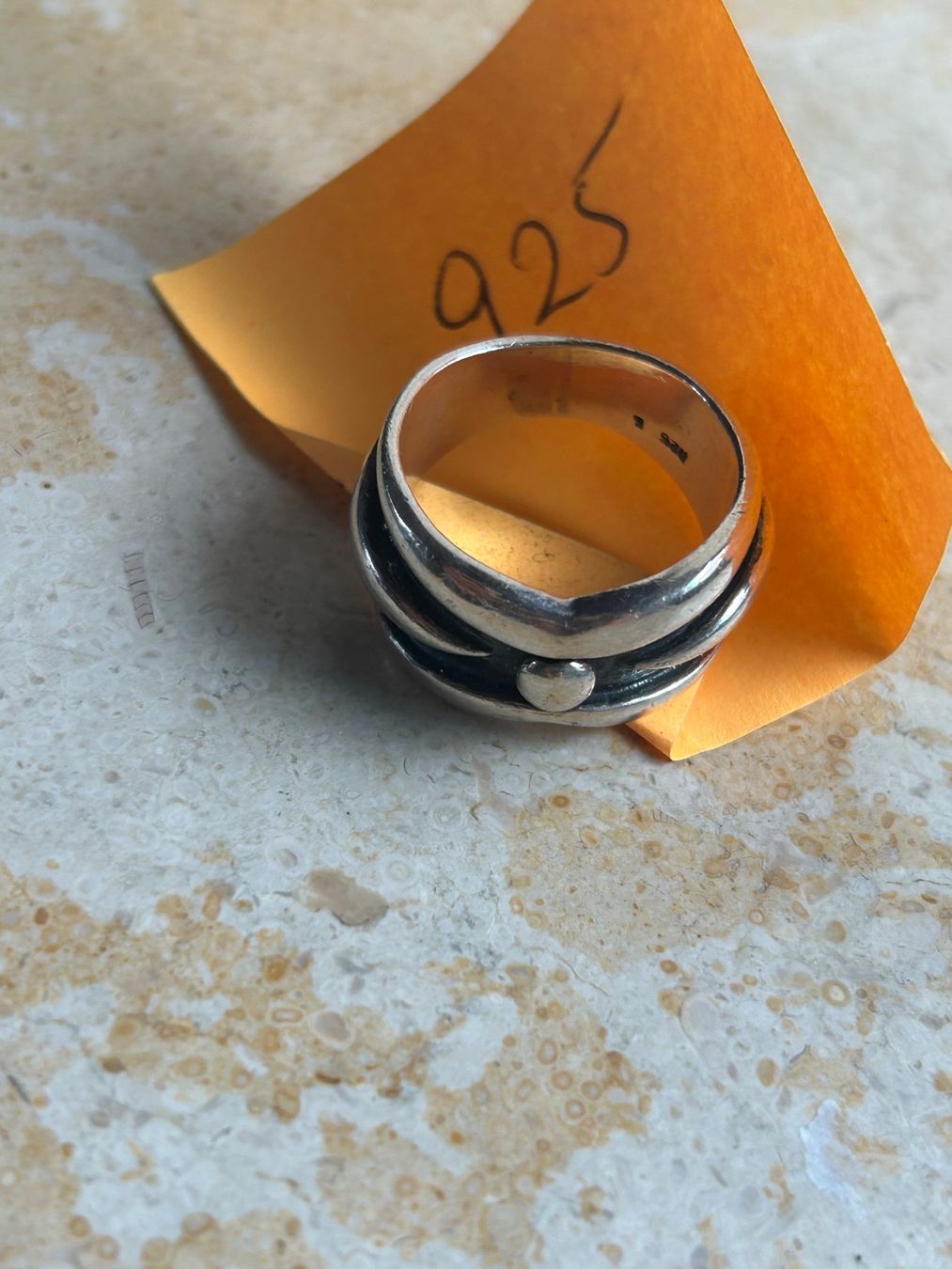 Anelli: Vintage Silber Ring (Grösse 61) – Usato da Dittingen venduto da Bellevista 4