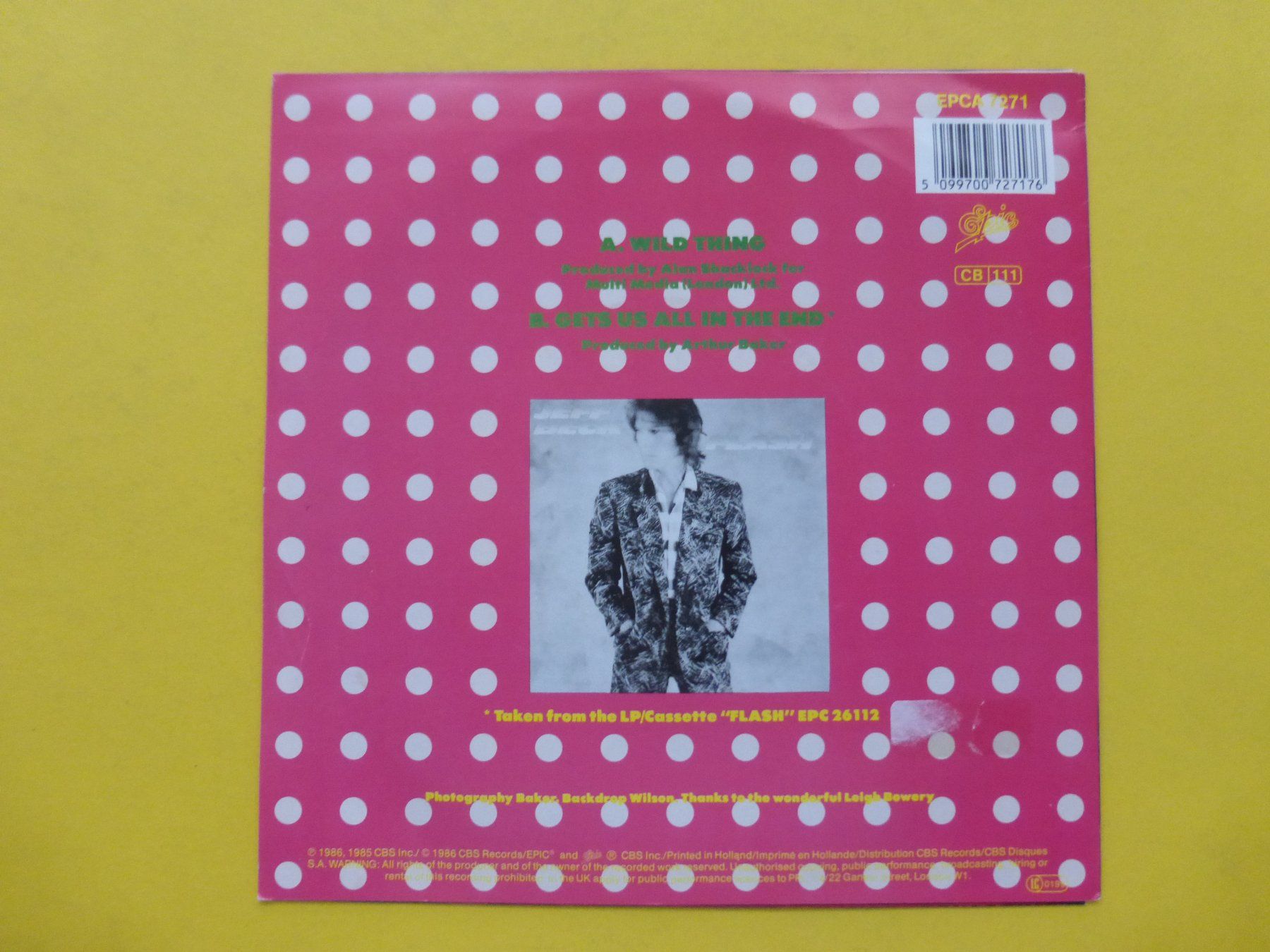 Dischi in vinile: Jeff Beck – Wild Thing – Usato da Zürich venduto da Swiss57 1