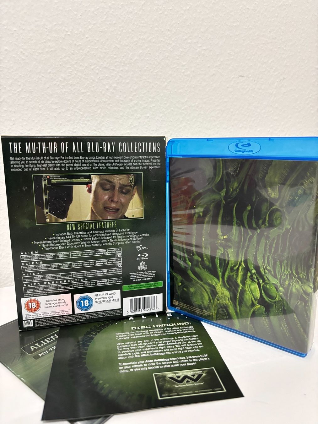 Alle DVDs: Alien Anthology Blu-ray 6 Disc Set – Neu (gemäss Beschreibung) aus Binningen von  2