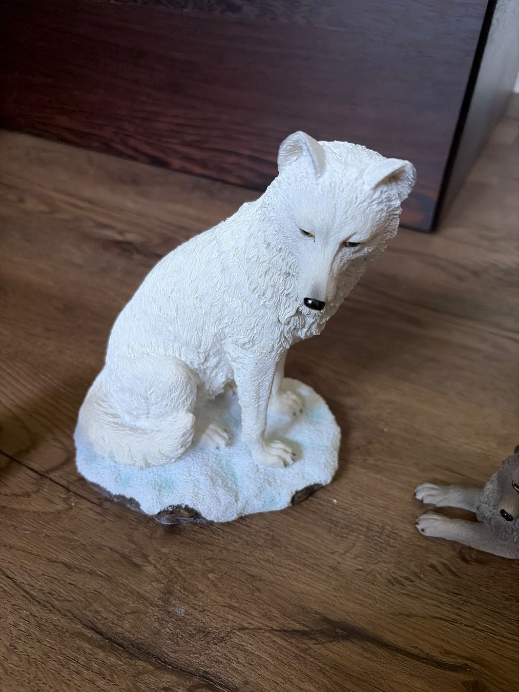 Figurines: Wunderschönes Polarwolf Deko-Set (3-teilig) – D'occasion à Zürich par zme_hh6h 1