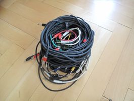Kabel mit Klinkenstecker 6,3 mm