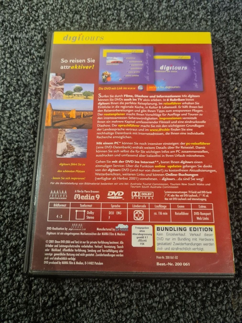 Alle DVDs: AUSTRALIEN (9360) – Gebraucht aus Ruswil von M71 1