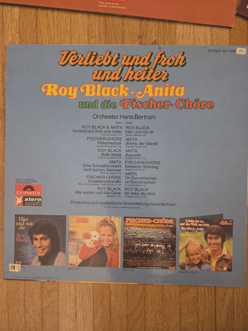 Dischi in vinile: Fischer Chöre Schallplatten, 8 Stk – Usato da Jegenstorf venduto da AloeVera19 8
