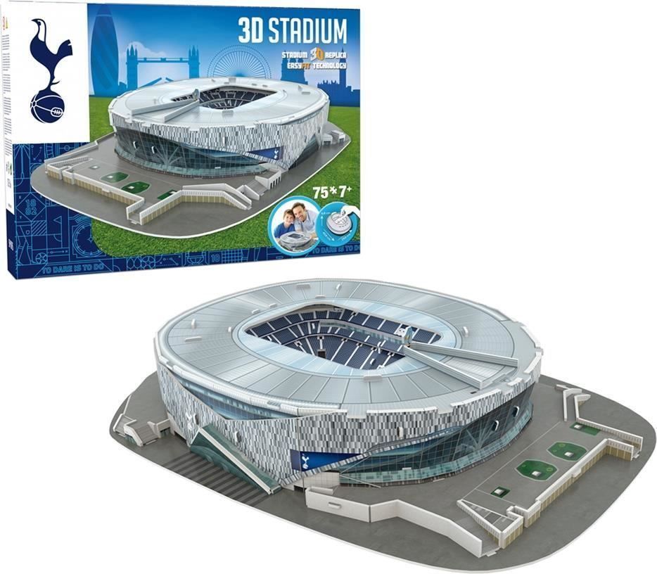 Puzzles: Tottenham Hotspur 3D Stadion Puzzle – Neu und originalverpackt aus Wil SG von Football-Legends
