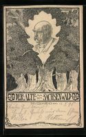Carl Jander, Ganzsache PP9E5 /01: Der Al