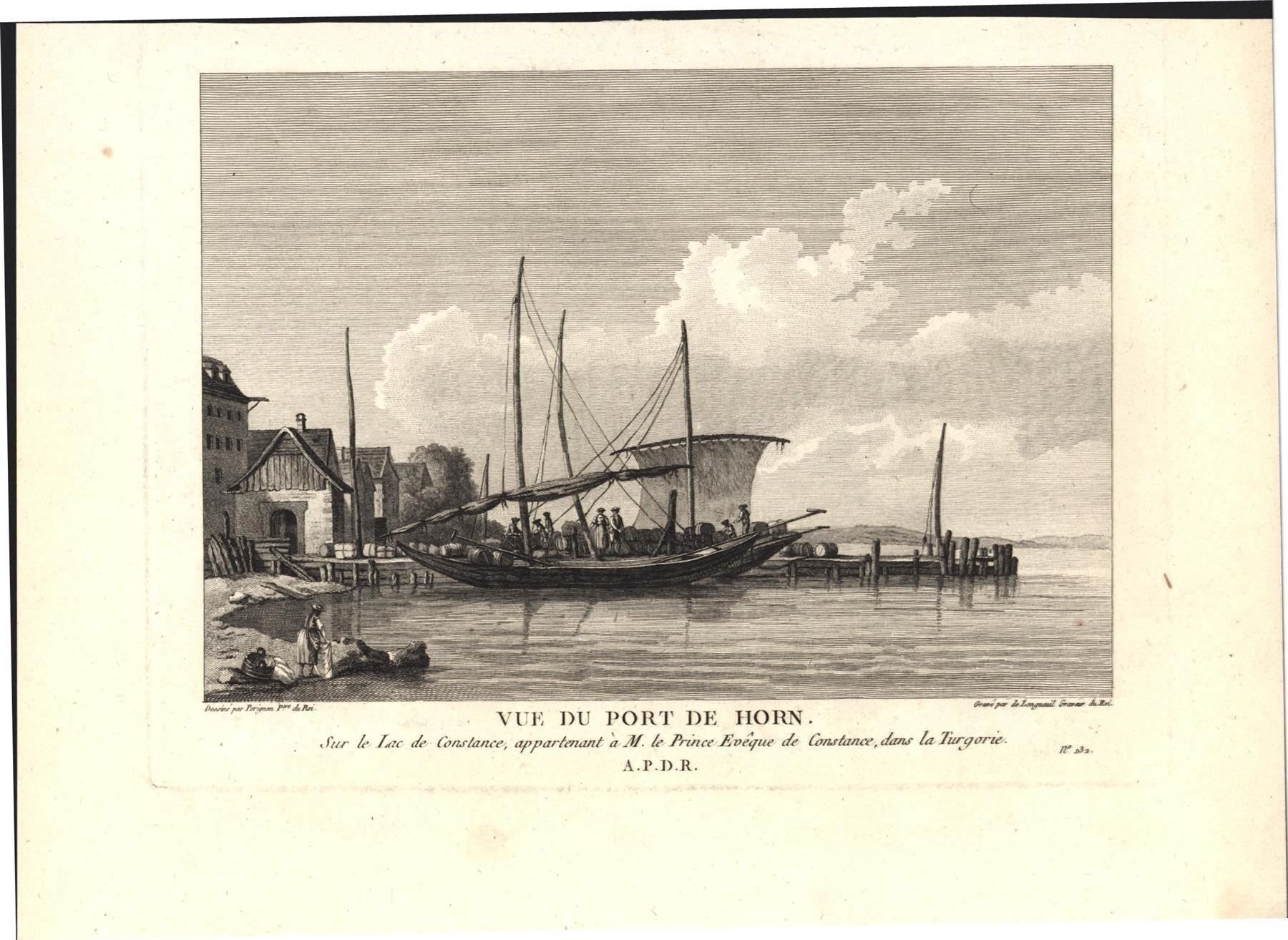 Incisioni: Horn Originalkupferstich 1780 – Usato da Rafz venduto da Helvet32