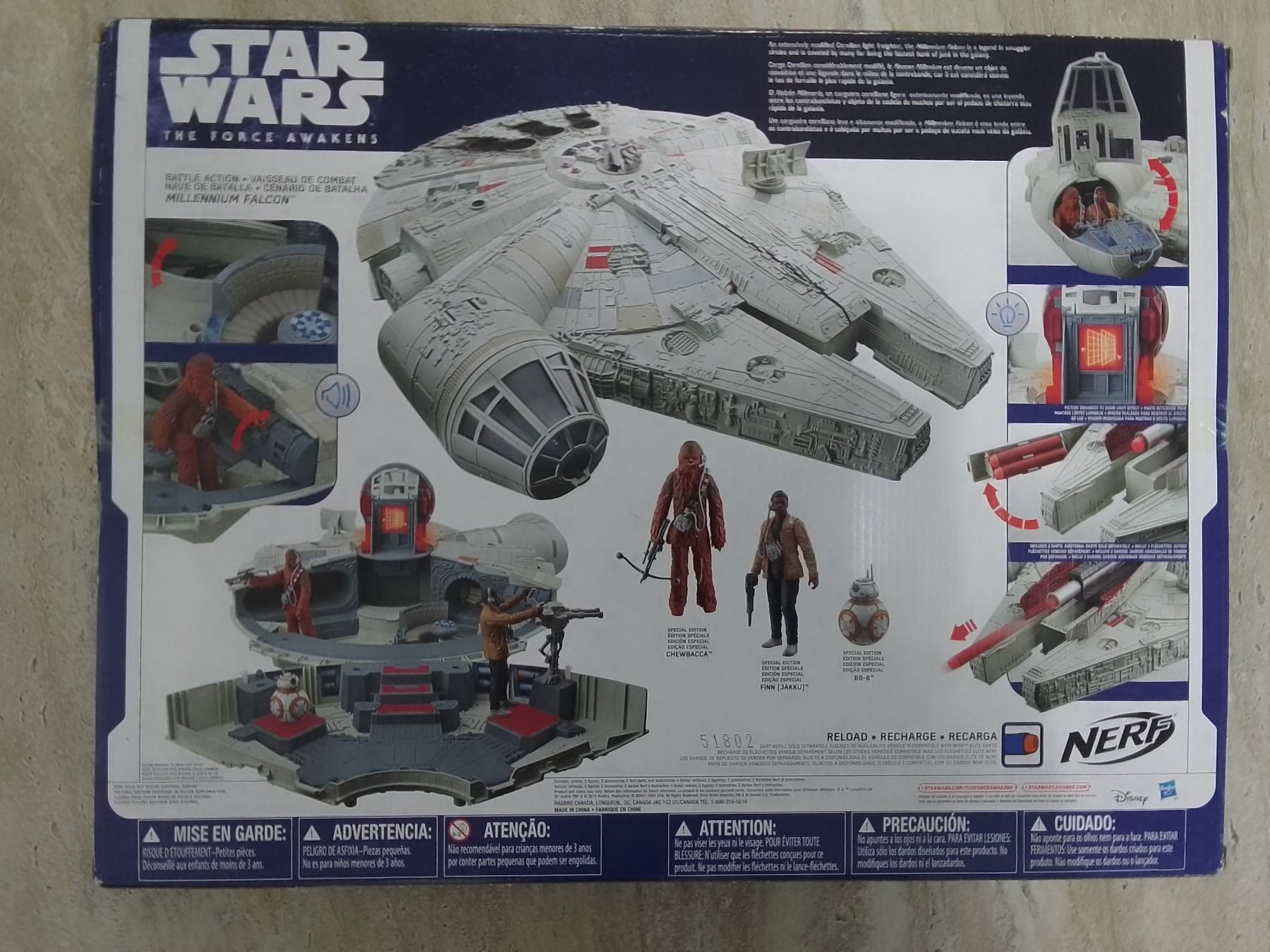 Star Wars Figuren: Falcón Milenium Star wars , the force awakens , HASBRO – Neu und originalverpackt aus pully von gringoloko 4