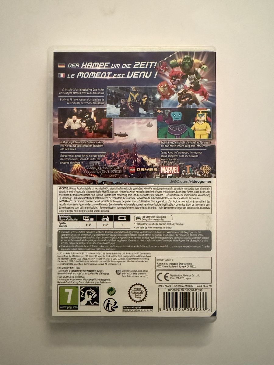 Nintendo Jeux: Lego Marvel Super Heroes 2 Switch Game – Neuf (Voir description) à Hendschiken par Jamie2006 1
